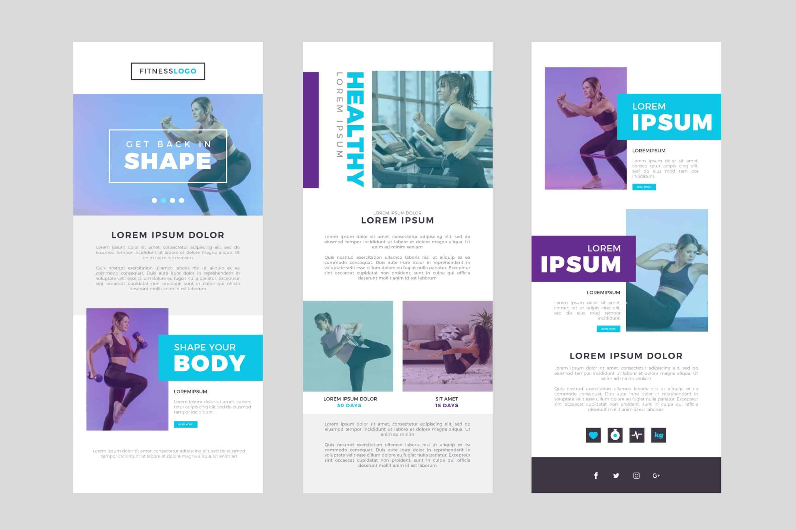 Templates campagne e-mailing